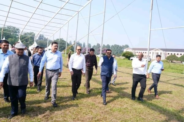 9 नवम्बर को आयोजित होने वाले मुख्य कार्यक्रम की तैयारियों का मुख्य सचिव आनन्द बर्द्धन ने लिया जायजा 