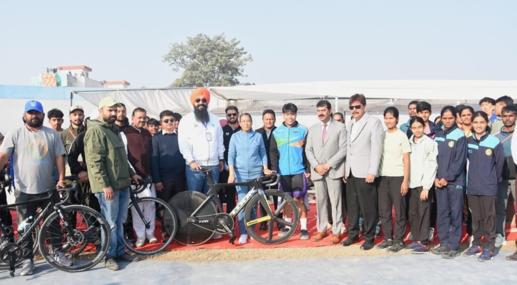 साइकिलिंग में ओलंपिक मेडल को बनाए लक्ष्य : खेल मंत्री रेखा आर्या