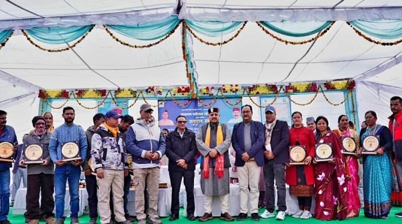 सतपुली में राज्य स्तरीय जलागम महोत्सव 2025-26 का भव्य आयोजन