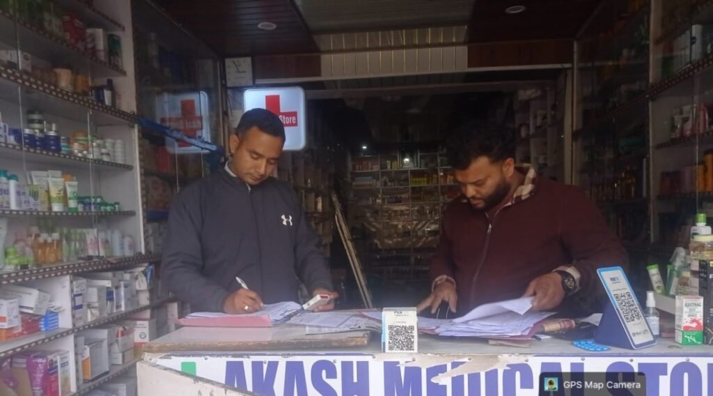 कोडीन युक्त कफ़ सिरप बिक्री पर औषधि विभाग की सख्त कार्यवाही